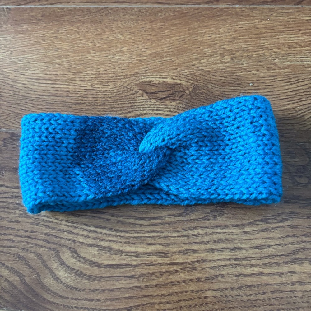 Studio 120 handmade yellow Knitted twisted Headband